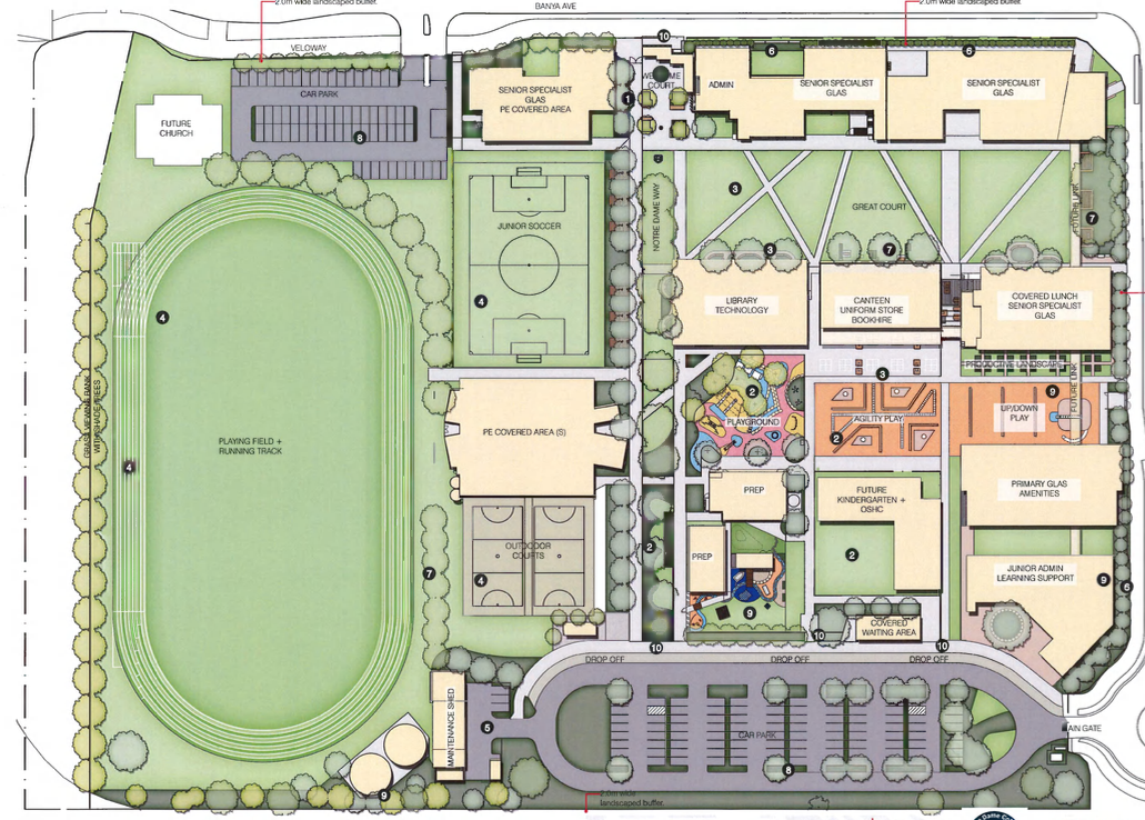 Masterplan map